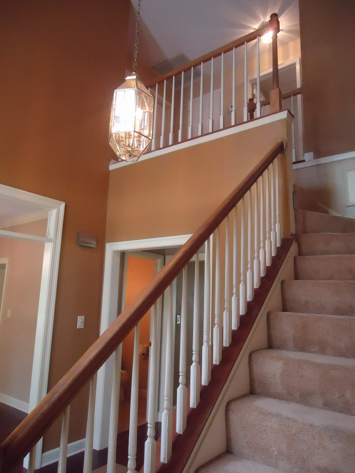 staircase majestic staircase with designer details and colors that pop
